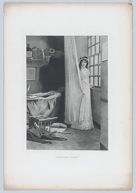 Charlotte Corday, by Goupil & Co.