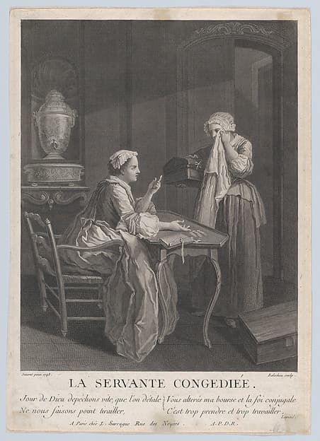 The Dismissed Servant, by Jean-Joseph Baléchou
