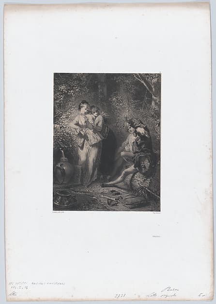 Seduction, by Henri-Charles-Antoine Baron