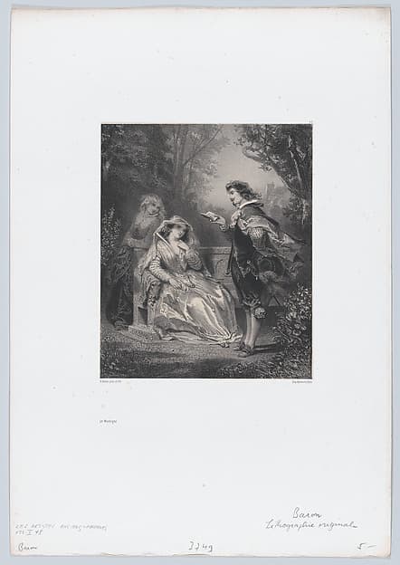 The Madrigal, by Henri-Charles-Antoine Baron