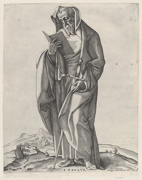 An Old Man (Saint Paul), by Nicolas Beatrizet