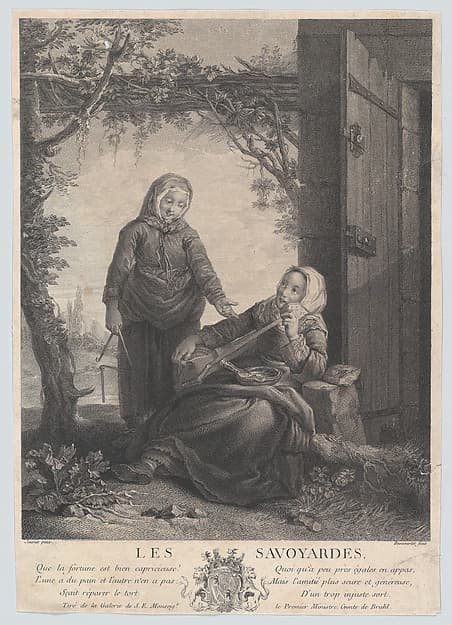 Those from Savoy, by Jacques Firmin Beauvarlet