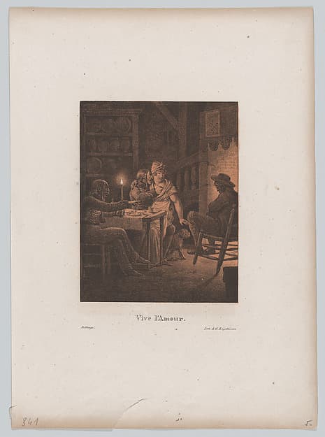 Vive l'Amour, by Hippolyte Bellangé