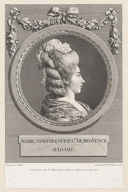 Marie-Josephe-Louise, Countesse of Provence, Madame, by Marie Louise Adélaide Boizot
