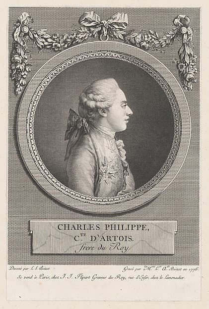 Charles Phillipe, Count of Artois, Brother of the King, by Marie Louise Adélaide Boizot