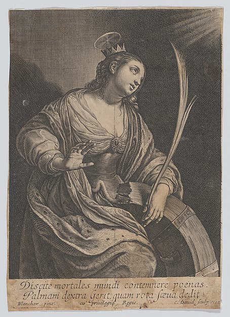Saint Catherine of Alexandria, by Charles David