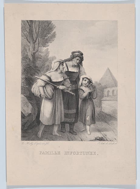 The Ill-Fated Family, by Louis Léopold Boilly
