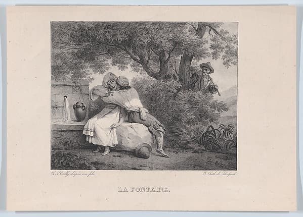 The Fountain, by Louis Léopold Boilly