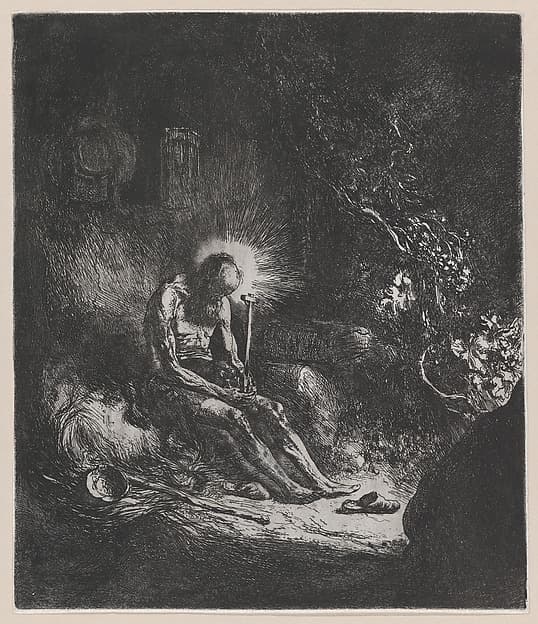 St. Jerome, by Jan Lievens