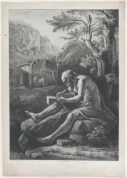 St. Jerome, by Jean Jacques de Boissieu