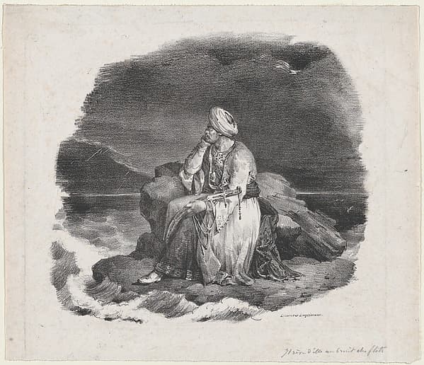 I Dream of Her to the Sound of the Waves, by Théodore Géricault