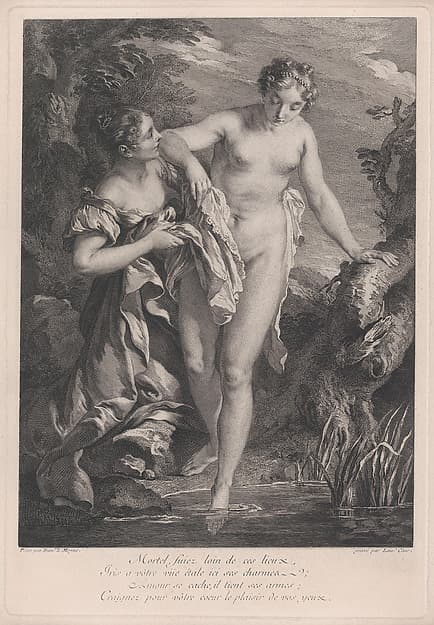 Iris at the Bath, by Laurent Cars