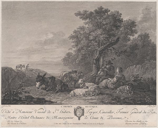 The Rustic Orpheus, by François Godefroy