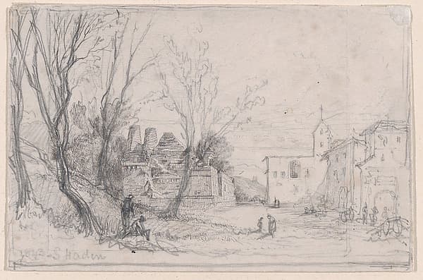 Tomb of Porsenna, by Sir Francis Seymour Haden