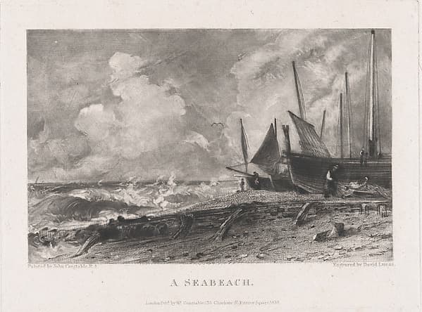 A Seabeach, Brighton, by David Lucas