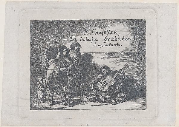 Title Page, from "Customs and Pastimes of the Spanish People", by Francisco Lameyer y Berenguer