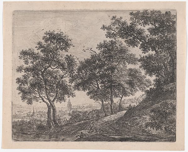 Bathers, by Anthonie Waterloo