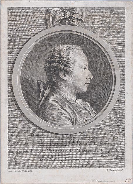 Portrait of Saly, by Jean François Rousseau