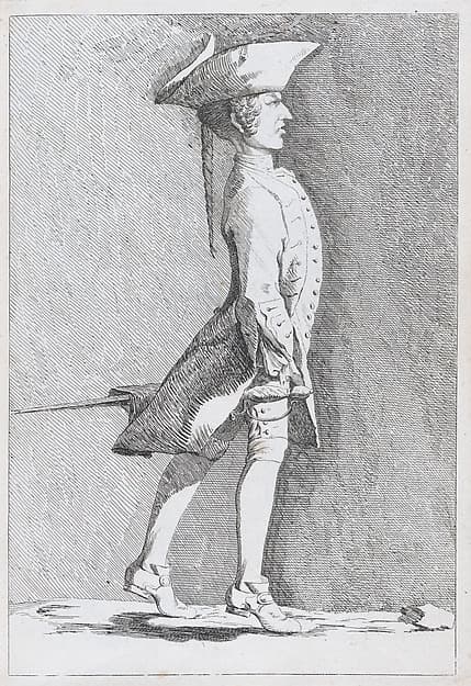 Louis-Joseph le Lorrain (?), pl. IV from "Recueil de caricatures", by Ange-Laurent de La Live de Jully