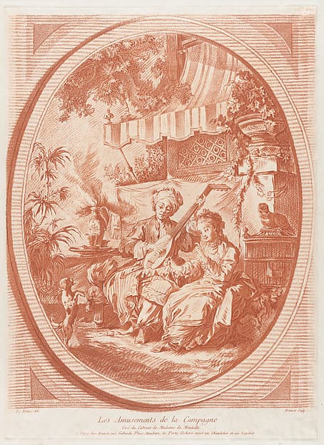 The Pleasures of the Countryside, by Louis Marin Bonnet