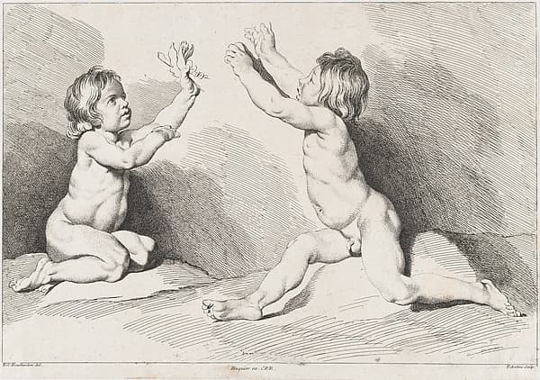 Title Page, from "New Book of Children", by Pierre Alexandre Aveline