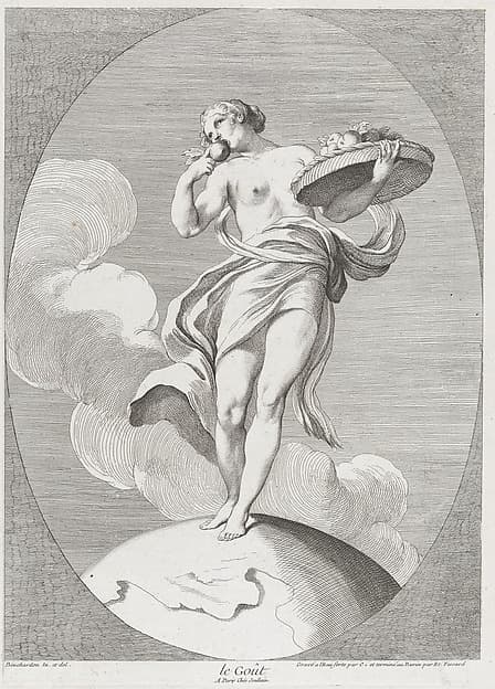 Taste, from "The Five Senses", by Anne Claude Philippe de Tubières, comte de Caylus