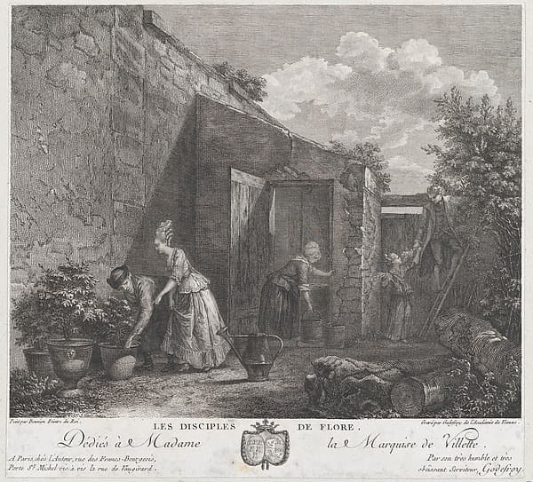 The Disciples of Flora, by François Godefroy
