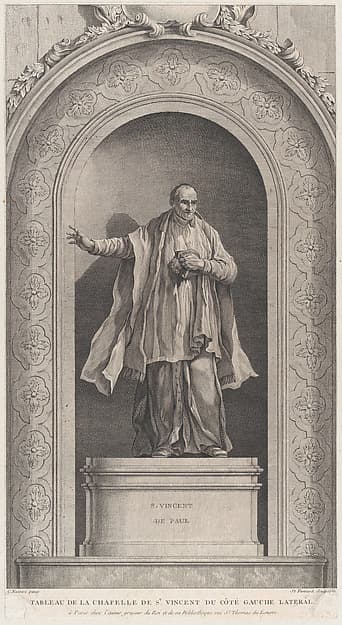 The Chapel of the Enfants-Trouvés in Paris: Saint Vincent de Paul, by Etienne Fessard