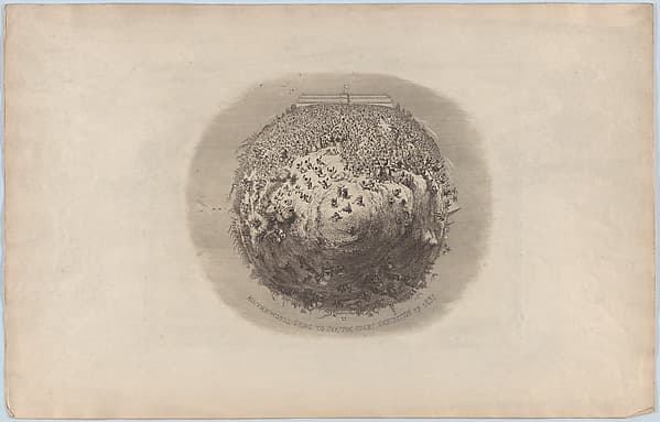 All the World is Going to See the Great Exhibition of 1851, by George Cruikshank