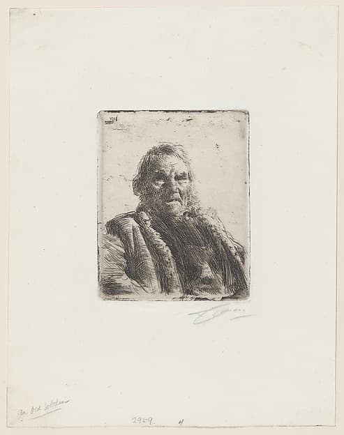 Old Soldier, by Anders Zorn