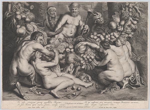 The Opulence of Nature, by Cornelis Van Dalen, the Younger