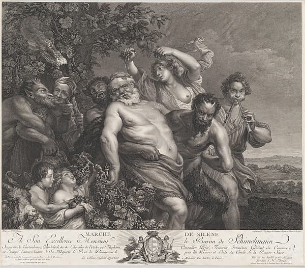 The Triumph of Silenus, by Nicolas de Launay