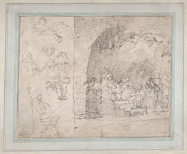 The Reviewers' Cave, by John Hamilton Mortimer