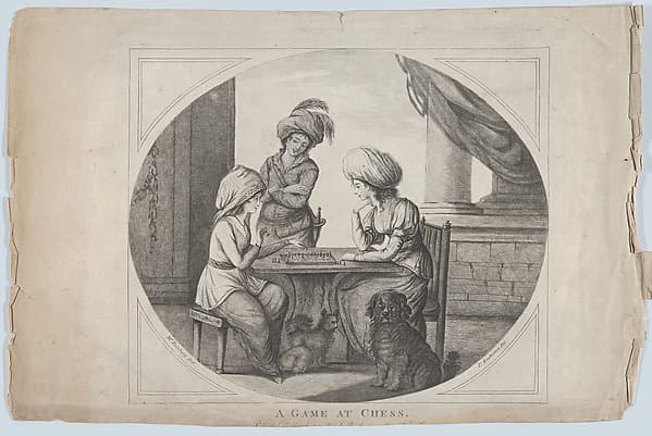 A Game at Chess, by James Bretherton