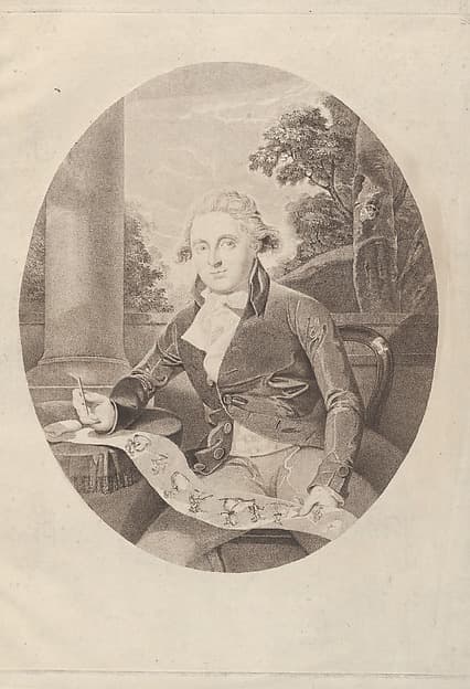 Henry William Bunbury Drawing his "Long Minuet", by Thomas Ryder I
