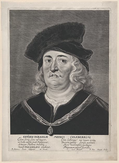 Portrait of Theophrastus Paracelsus, by Pieter Van Sompel