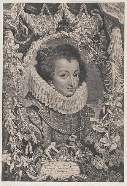 Portrait of Elisabeth of Bourbon, Queen of Spain, by Jacob Louys