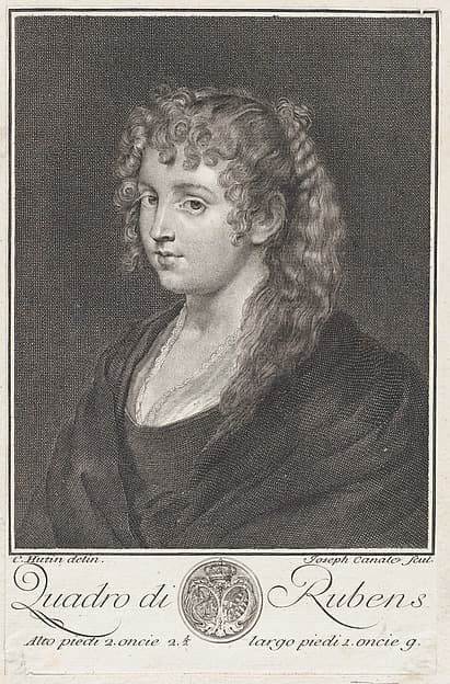 Portrait of a young woman, by Giuseppe Canale