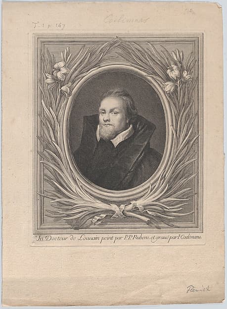 Portrait of Hendrick van Thulden, by Jacobus Coelemans