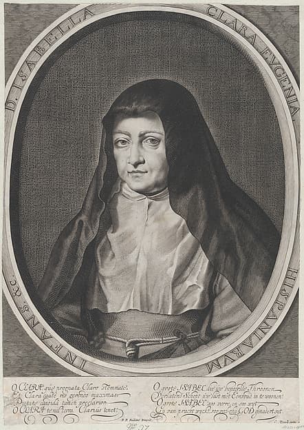 Portrait of Archduchess Isabella Clara Eugenia, Spanish Regent of the Low Countries, as a Nun, by Anonymous