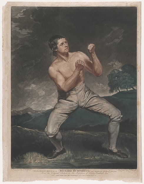 Richard Humphreys, the Celebrated Boxer Who Never Was Conquered, by John Young