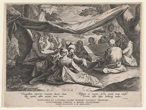 Musical Party in the Open Air, by Gerrit Pietersz