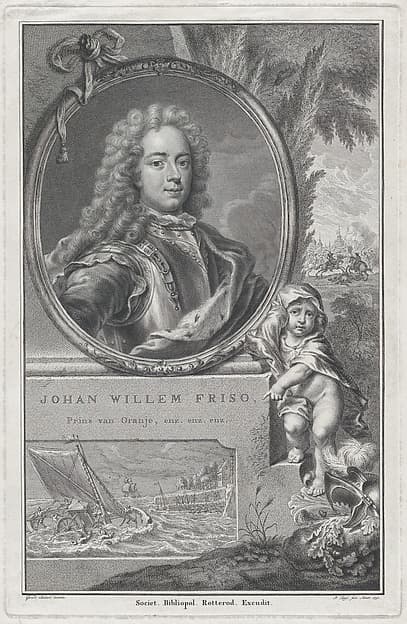 Johan Willem Friso, Prince of Orange-Nassau, by Pieter Tanjé