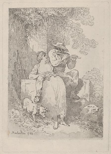 Rest from Labour on Sunny Days, by Thomas Rowlandson