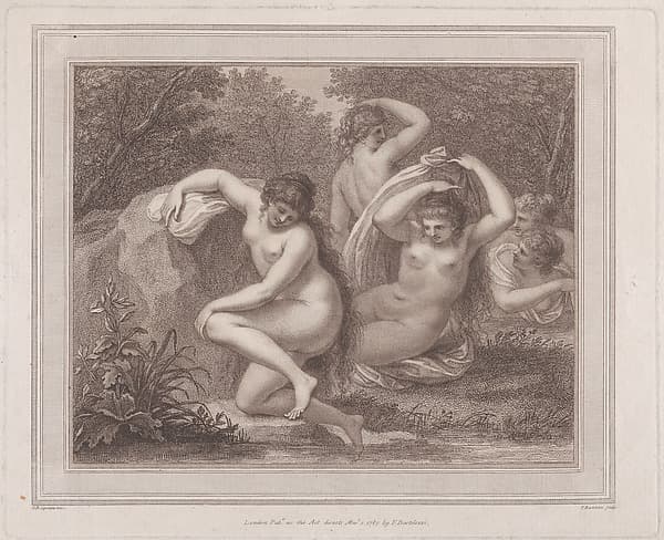 Bathing Nymphs, by Francesco Bartolozzi