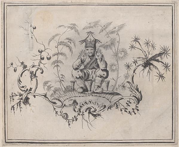 Chinoiserie Ornament, by Jean Pillement