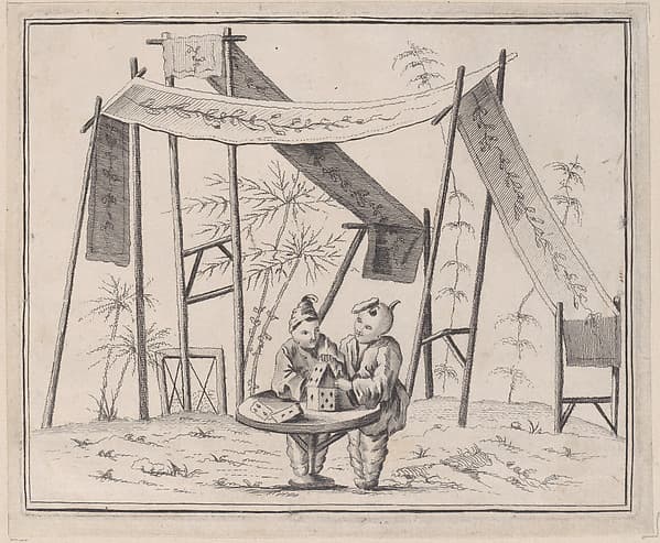 Chinoiserie Ornament, by Jean Pillement