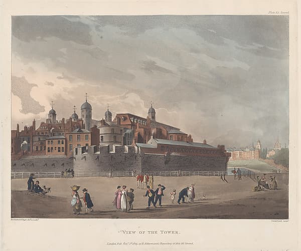 View of the Tower, by Thomas Rowlandson