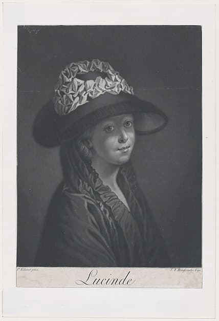 Lucinde, by Johann Friedrich Bause