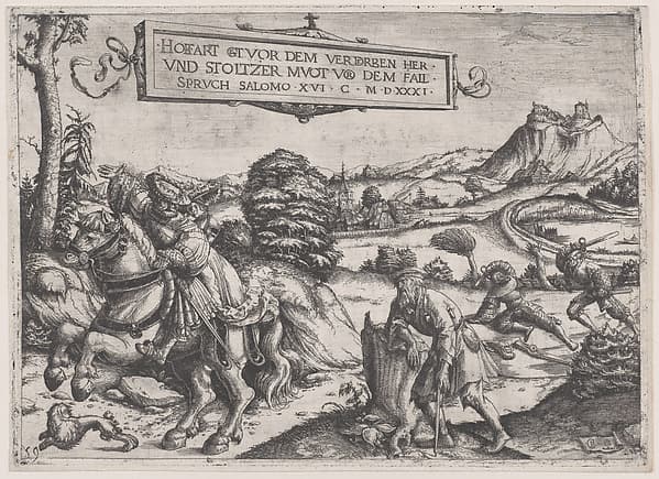 Pride goeth before a fall, by Christoph Bockstorffer